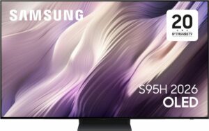 Televisor OLED SAMSUNG TQ48S95H de 2026 con pantalla 4K con IA antirreflectante (121 cm)