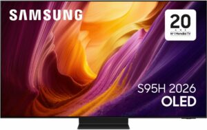 Televisor OLED SAMSUNG TQ55S95H 2026 con pantalla 4K con IA antirreflectante (138 cm)